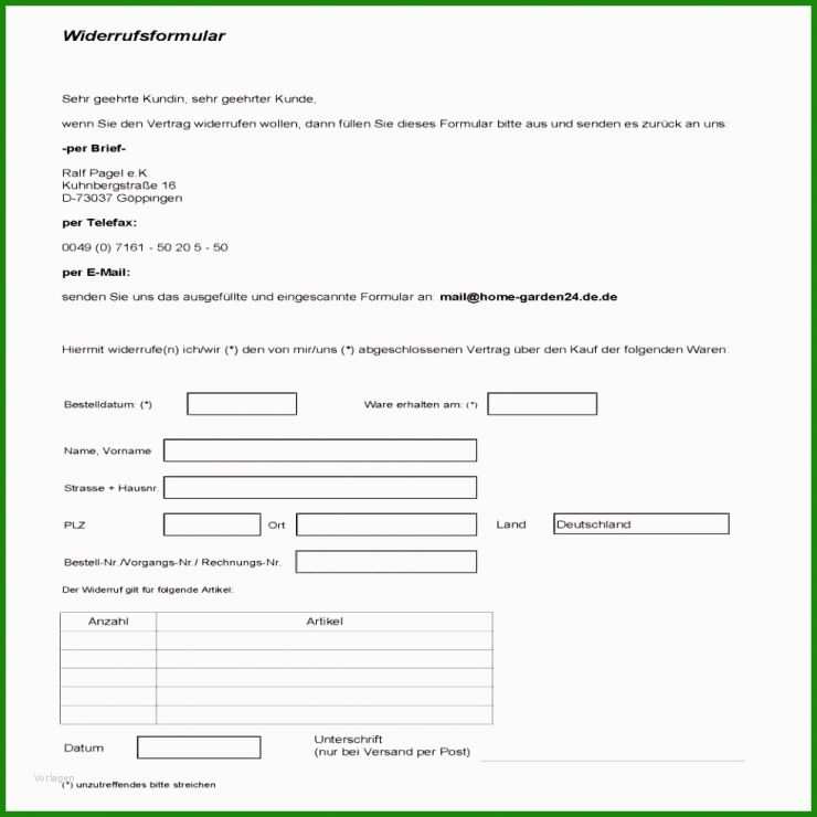 Vorlage Rücktritt Kaufvertrag Kostenlose Vorlagen Zum Download!