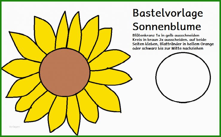 Vorlagen Basteln sommer