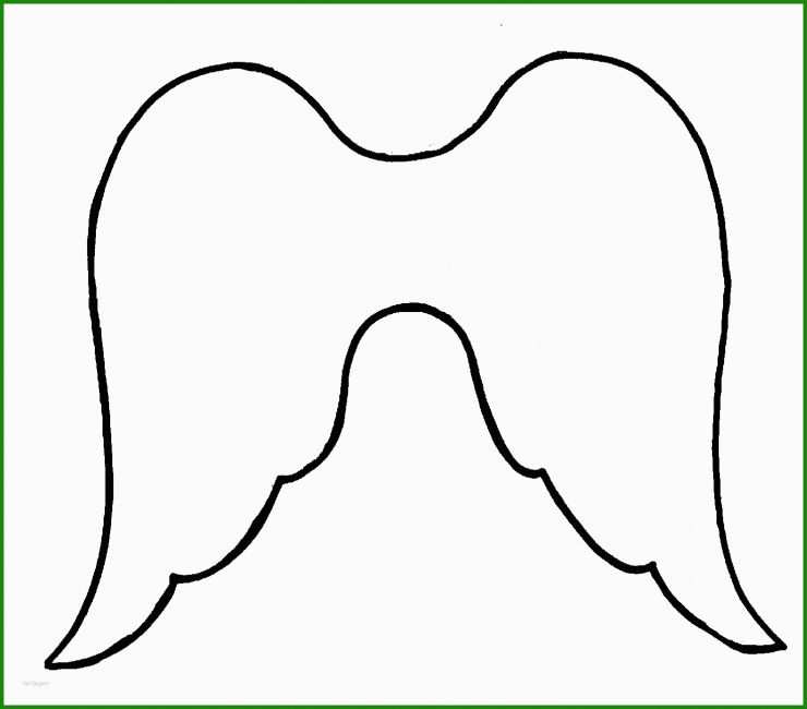 Vorlagen Engelsflügel Basteln