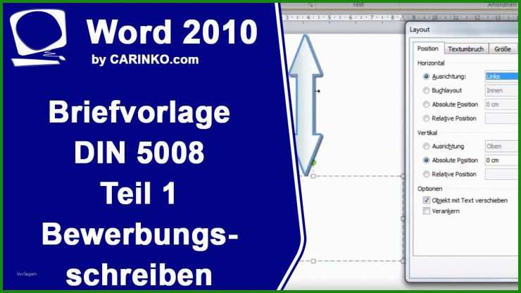 Word 2010 Vorlage Brief