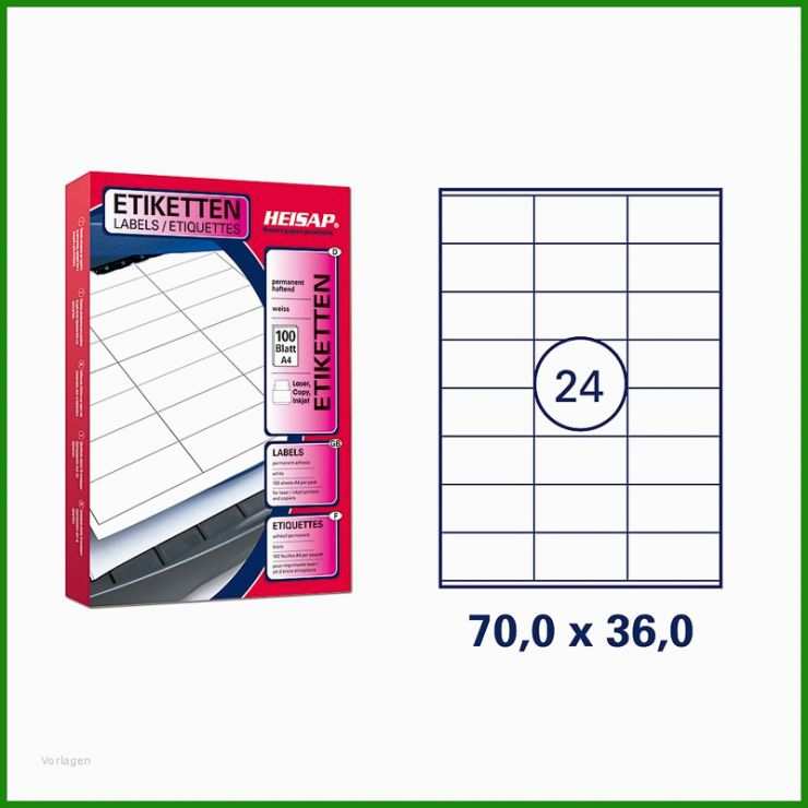 Word Vorlage Etiketten 70 X 36